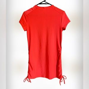 Basic: Neon Orange / Pink Activewear Top